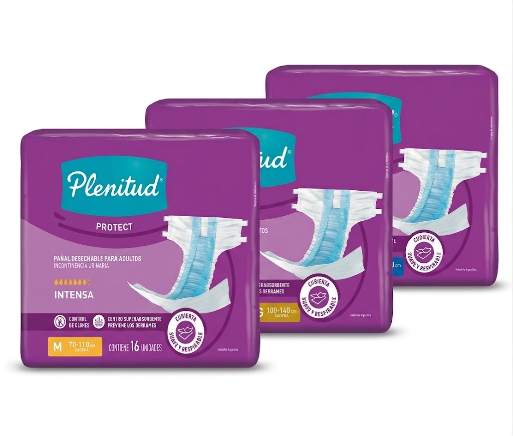Pañales anatómicos PLENITUD — Protec
