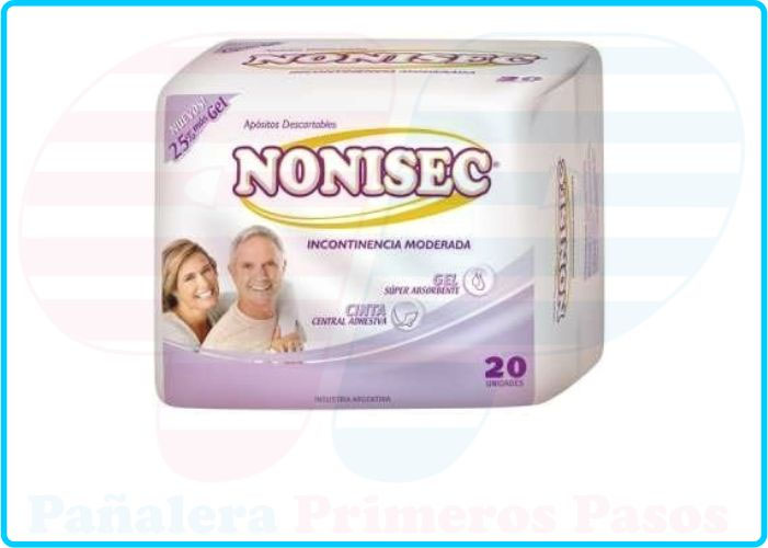 Apósitos y refuerzo de pañal NONISEC — Aposito Incontinencia Moderada X 20