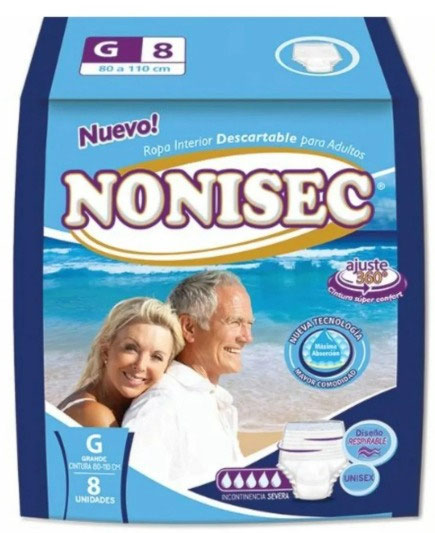 Ropa interior descartable NONISEC Bombacha G