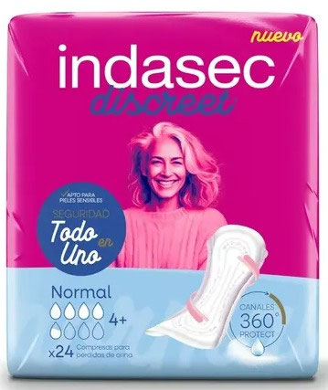 Toallas para incontinencia IG ///  INDASEC — Inda Normal X 24