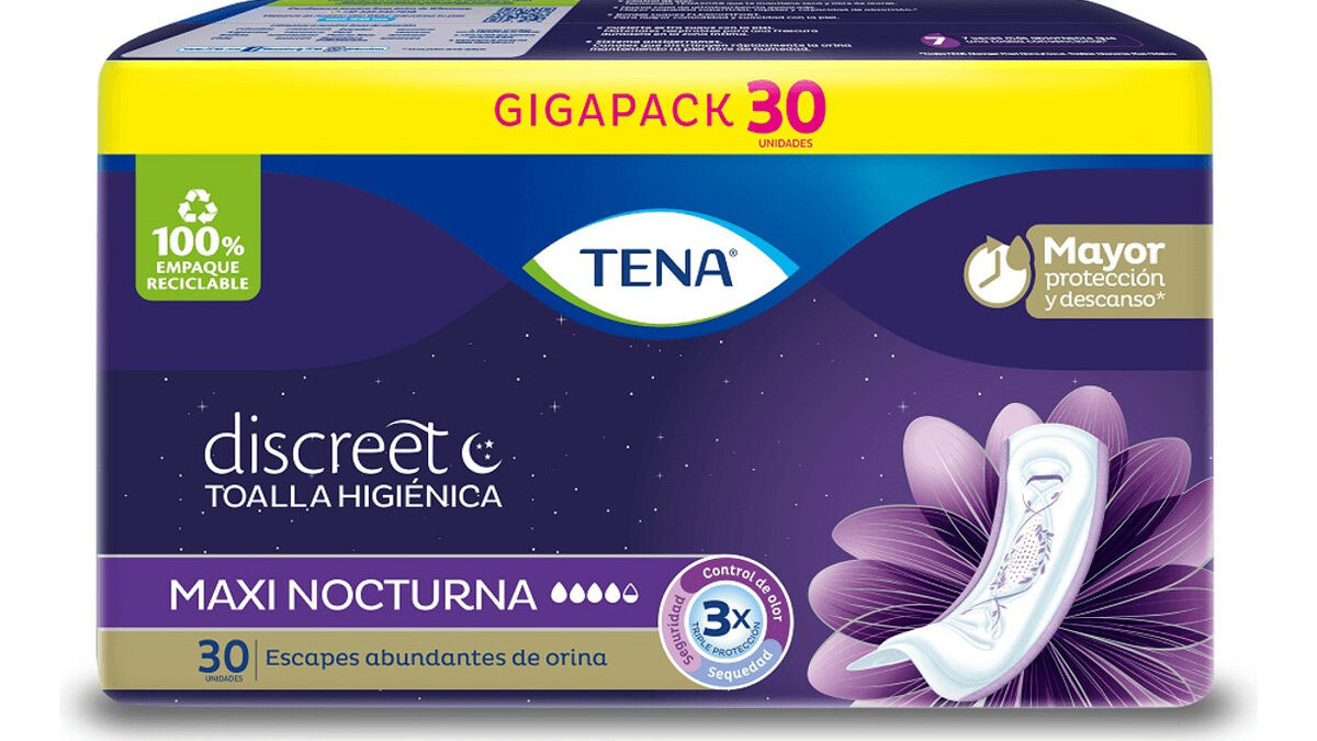 Toallas para incontinencia Tena Maxi Night X 10