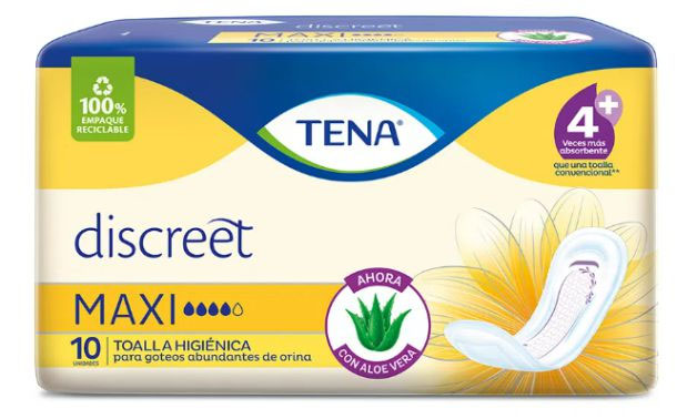 Toallas para incontinencia Tena Maxi X 10