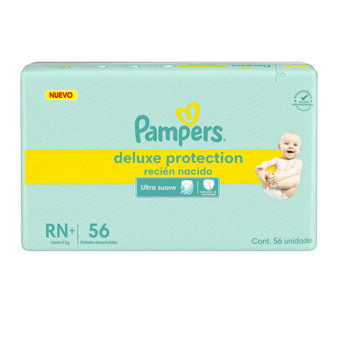 Pampers Premium Rn + 4 X 56 (3 A 6 Kg)